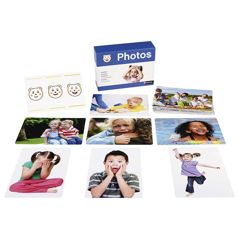 343002-1 Zbirka Slikanice - Didaktične kartice čustev - slika 1