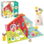 Zlatolaska in trije medvedi – didaktična družabna igra