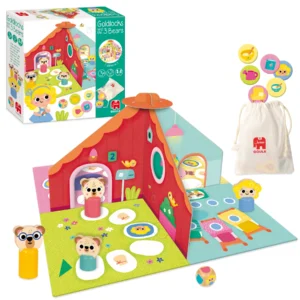 Zlatolaska in trije medvedi – didaktična družabna igra