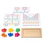 Ustvari vzorce s čepki – didaktična igra mozaika - slika 3