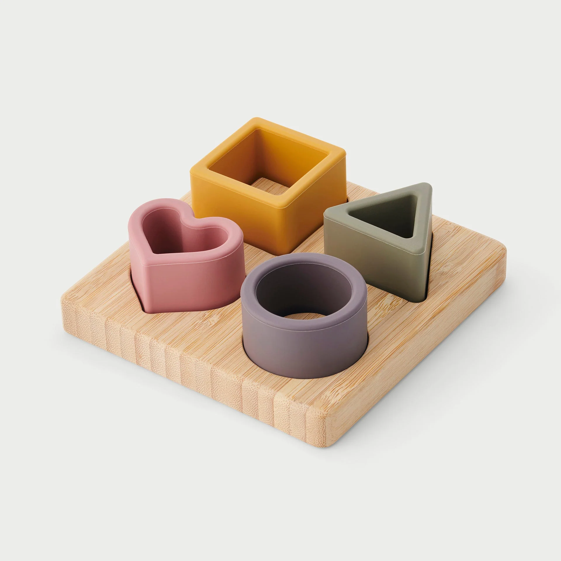 54555 SiliSoft®Senzorična sestavljanka – geometrijske oblike - slika 1