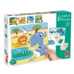 6 sestavljank – didaktična sestavljanka z živalmi - slika 5