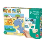 6 sestavljank – didaktična sestavljanka z živalmi - slika 6