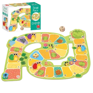 Polžja dirka – zabavna igra štetja in strategije